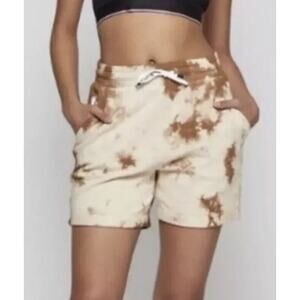 Fourlaps Rush Sweat Shorts Russet Tie Dye Size Small New